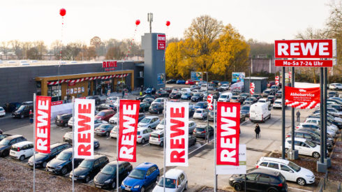 Luftaufnahme | Rewe Neueroeffnung | Köln