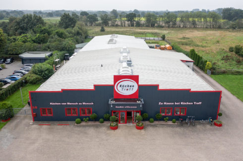 Luftaufnahme | Küchentreff | Elmshorn | Front