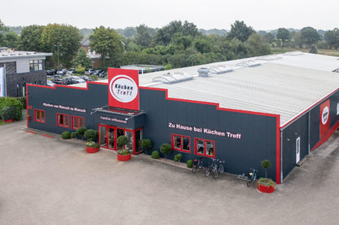 Luftaufnahme | Küchentreff | Elmshorn | Seitlich